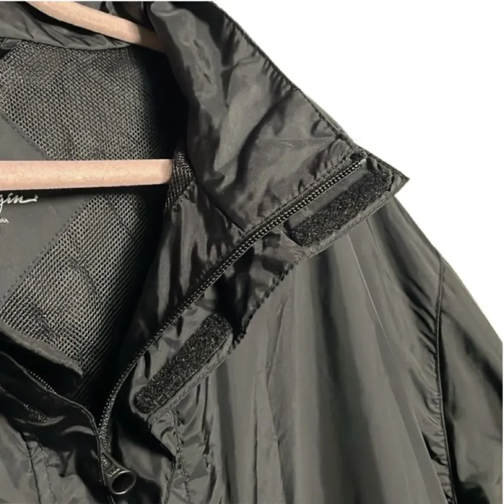 Walter Hagen Men’s Black Windbreaker Lightweight Waterproof Jacket (Size: XL)
